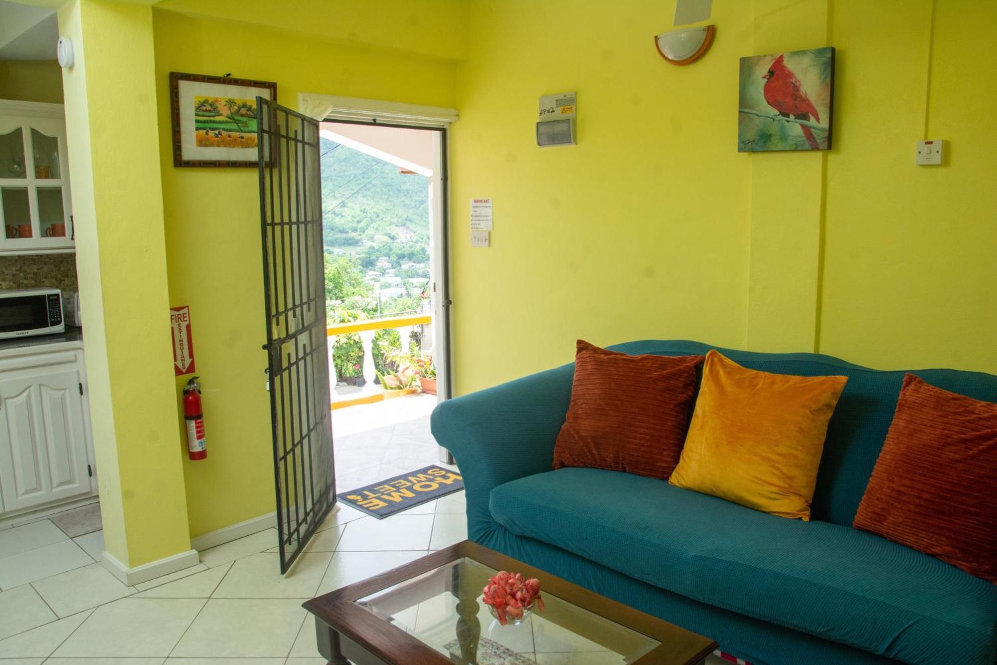 Mountain View Apartments Gros Islet Bagian luar foto